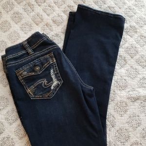 W34/L31 Silver Jeans Suki slim bootcut